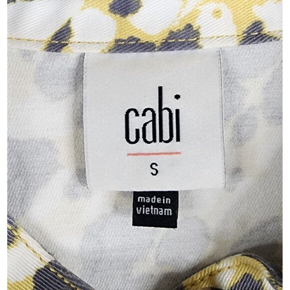 Cabi Shirt Jacket Womens Small Leopard Print Casual Button Up Long Sleeve - Picture 3 of 11